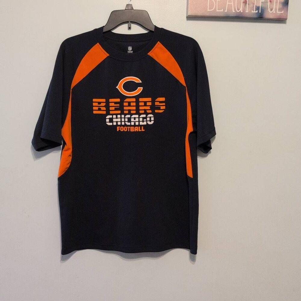 NFL Team Apparel Chicago Bears Youth XXL 18/20 On Field Jersey Blue Orange Footb
